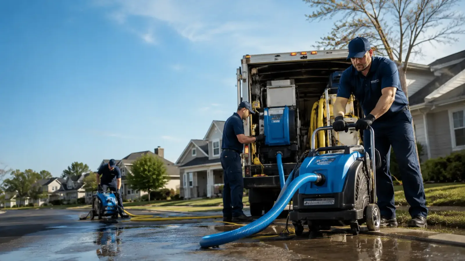 Flood Damage Cleanup in Klondike, TX